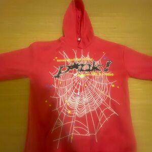 Pink Spiderweb Graphic Jacket